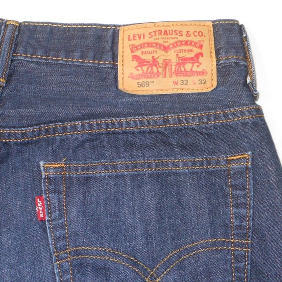 Levi's men's 569 Jeans, altered length. - Picture 3 of 9